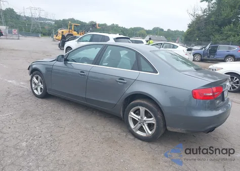 2013 Audi A4 Premium from USA, damaged, VIN WAUBFAFL1DN048515